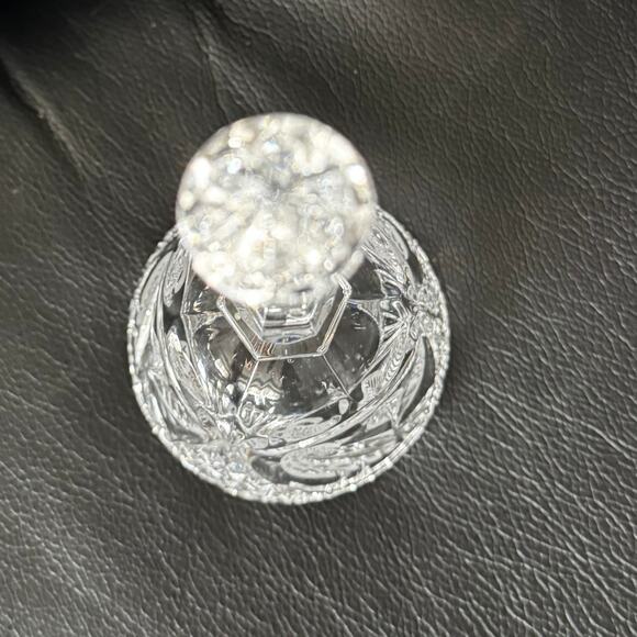 Hofbauer Byrdes Crystal Bell • Bleikristall Cut Glass • West Germany Vintage - Picture 4 of 7